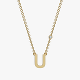 Starlight Initial Necklace