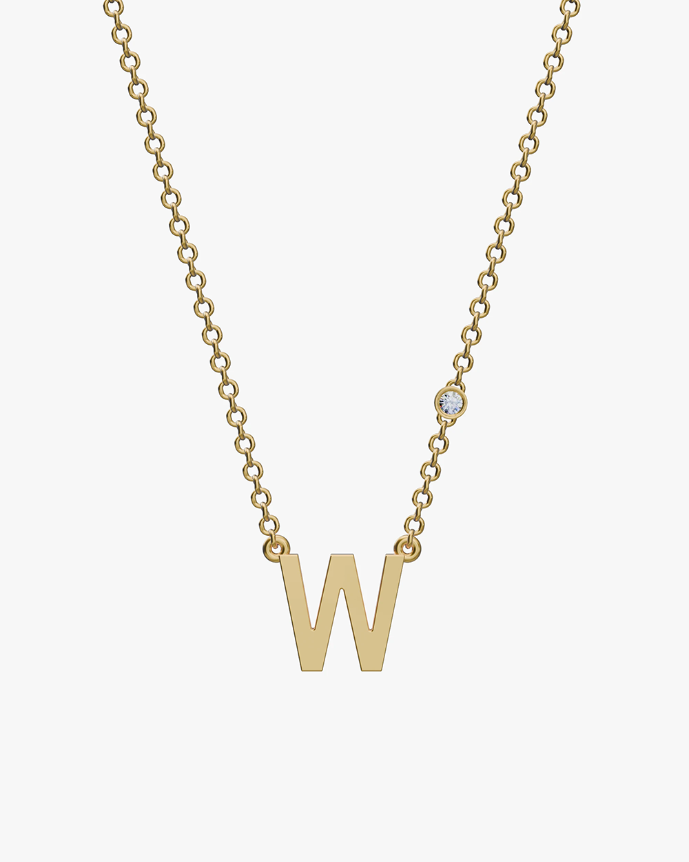Starlight Initial Necklace
