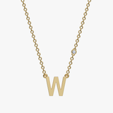Starlight Initial Necklace