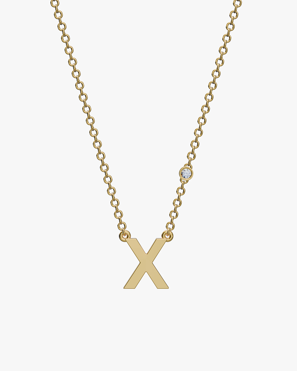 Starlight Initial Necklace