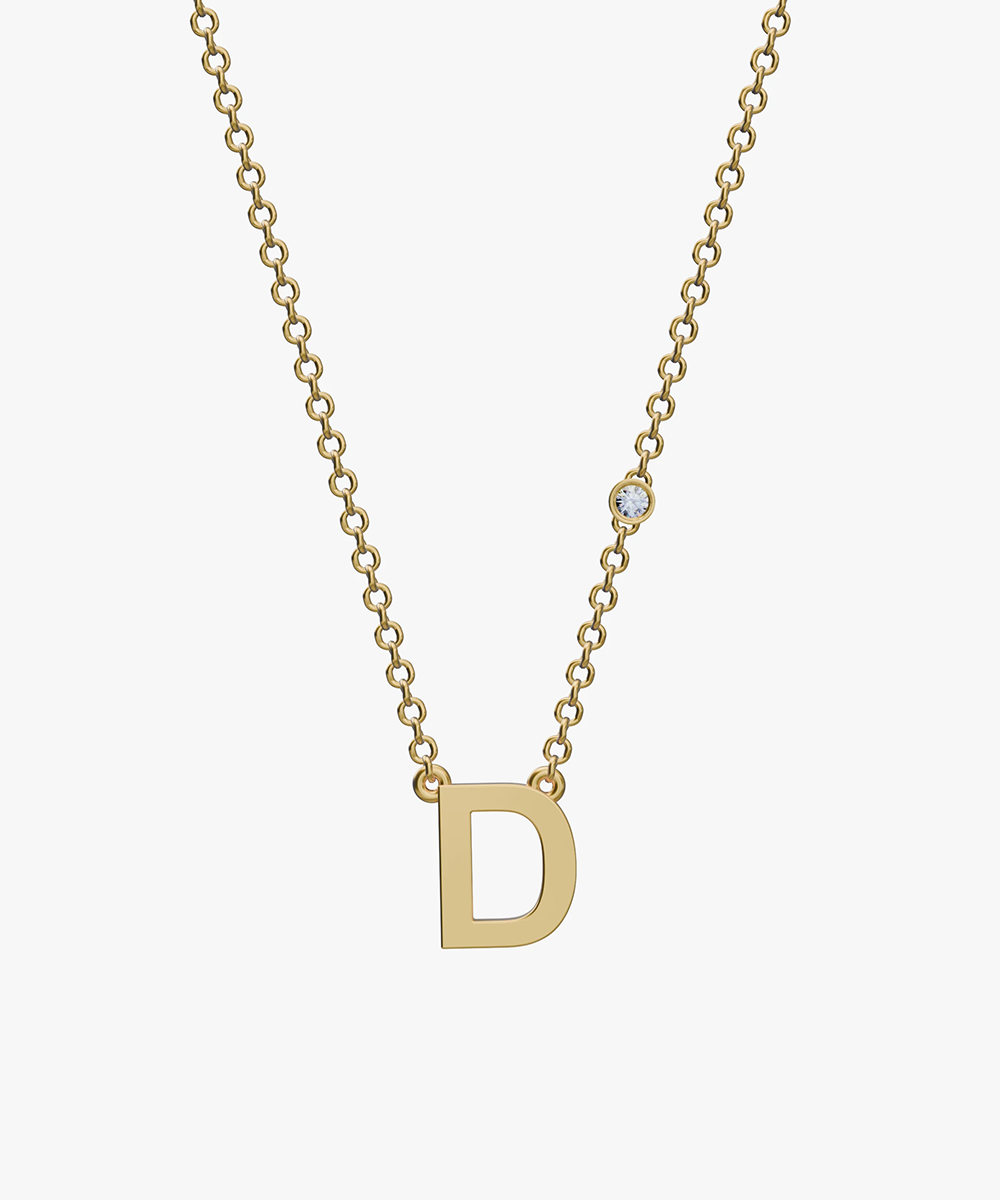 Starlight Initial Necklace