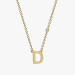 Starlight Initial Necklace