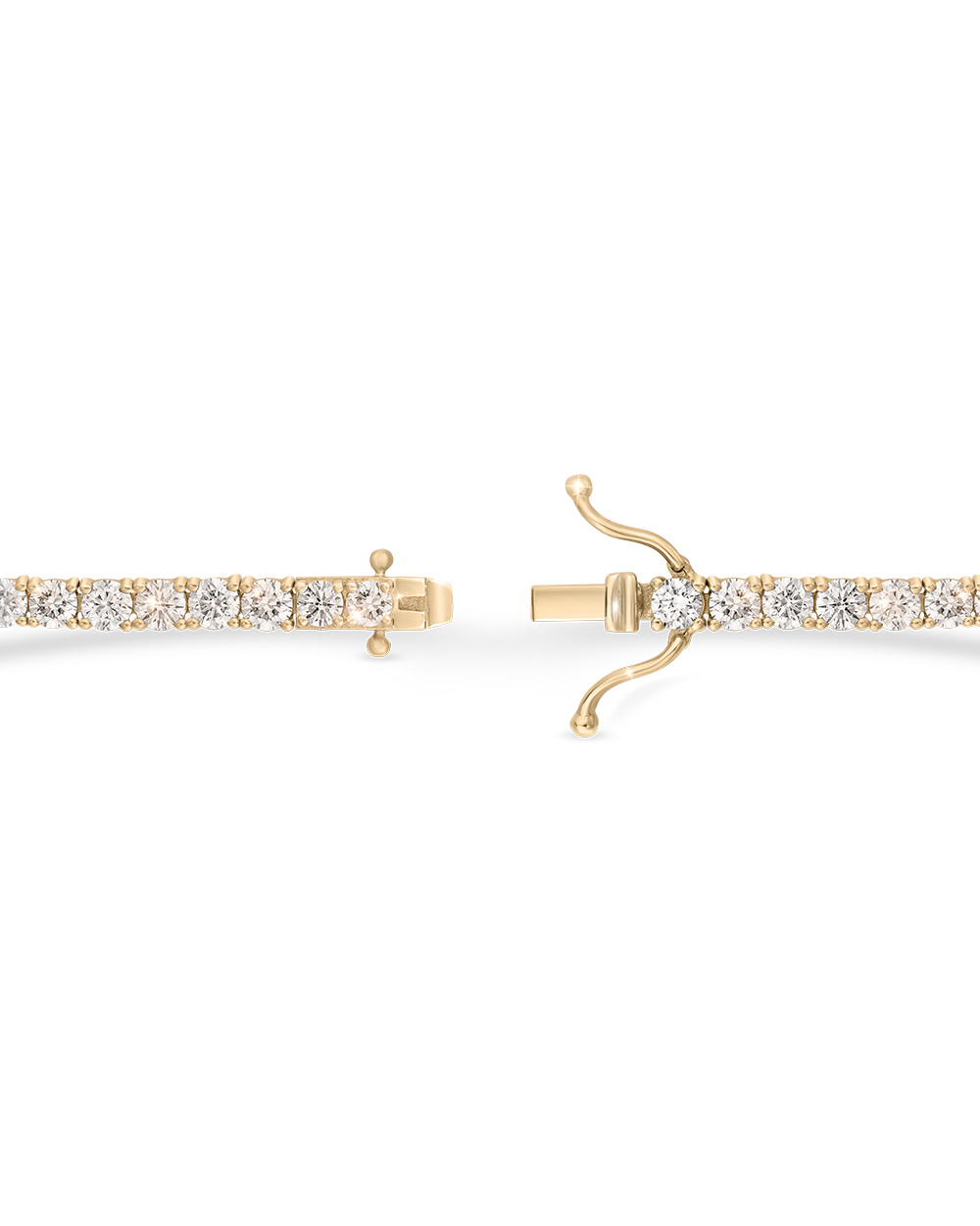 Tennis Bracelet 9ct Yellow Gold