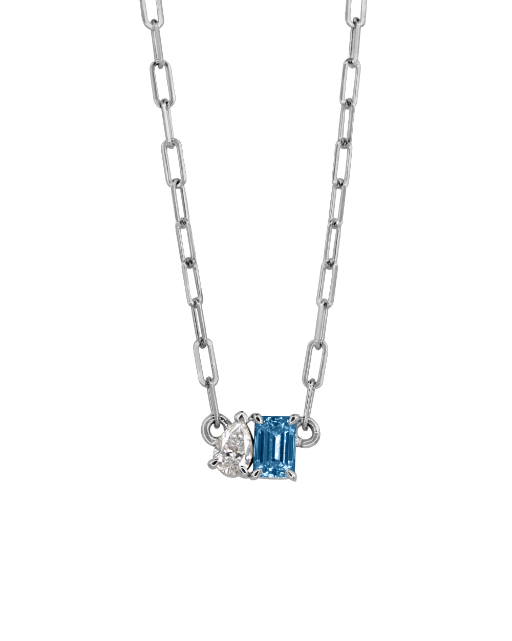 Bridget Large Toi et Moi Necklace
