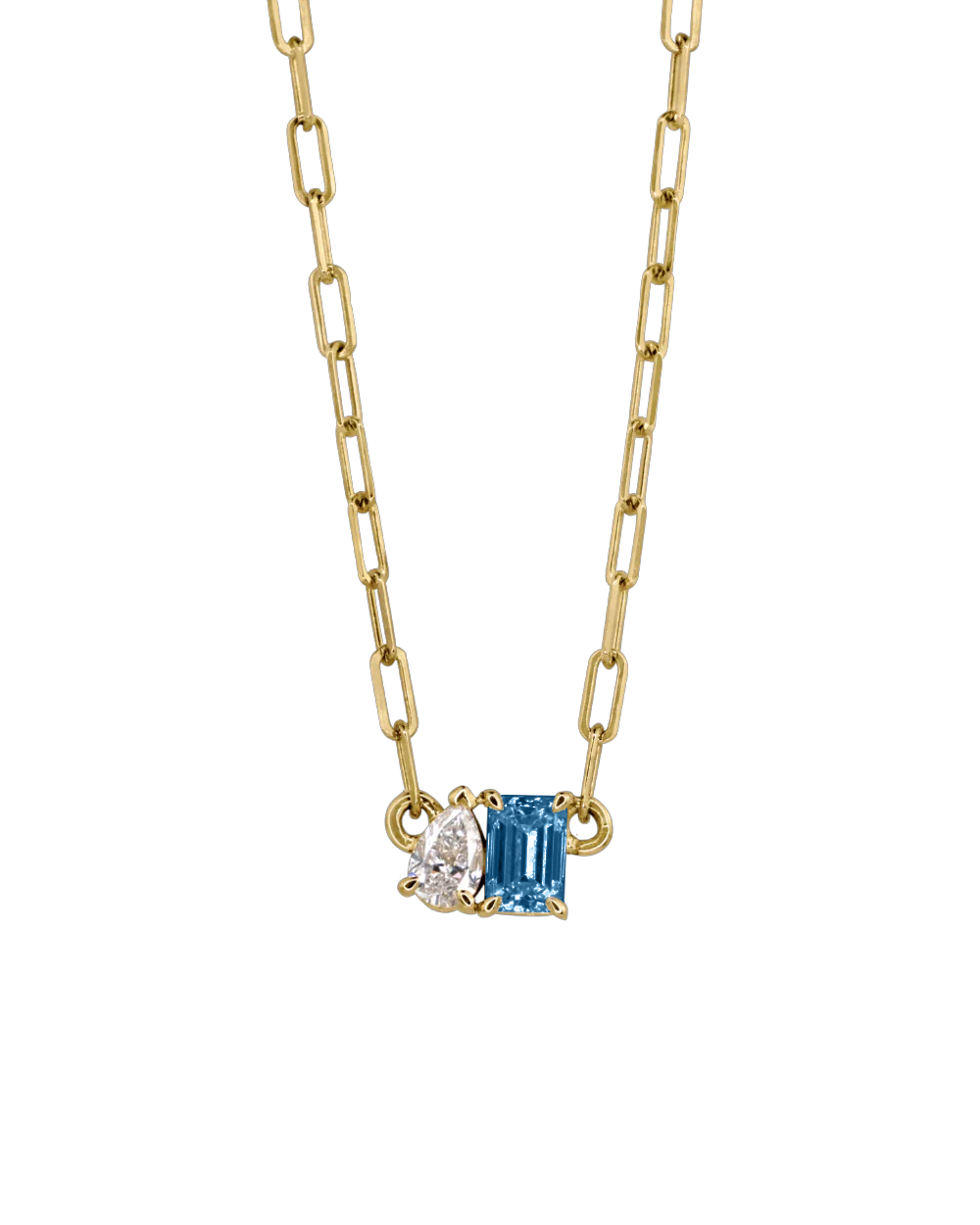 Bridget Large Toi et Moi Necklace