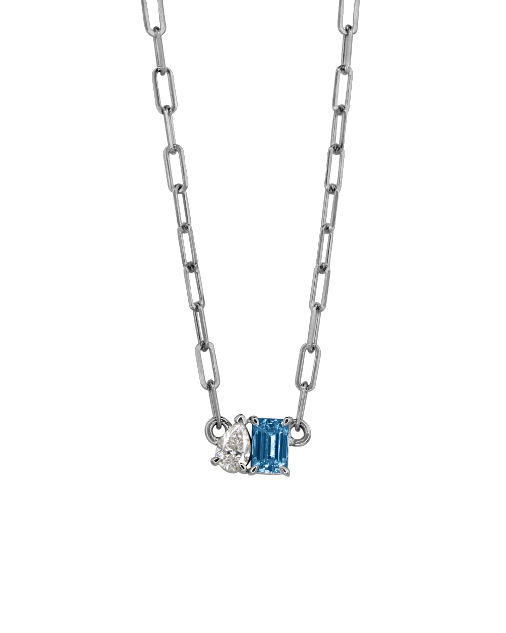Bridget Small Toi et Moi Necklace