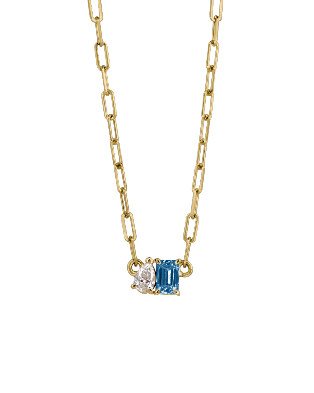 Bridget Small Toi et Moi Necklace