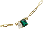 Bridget Large Toi et Moi Necklace