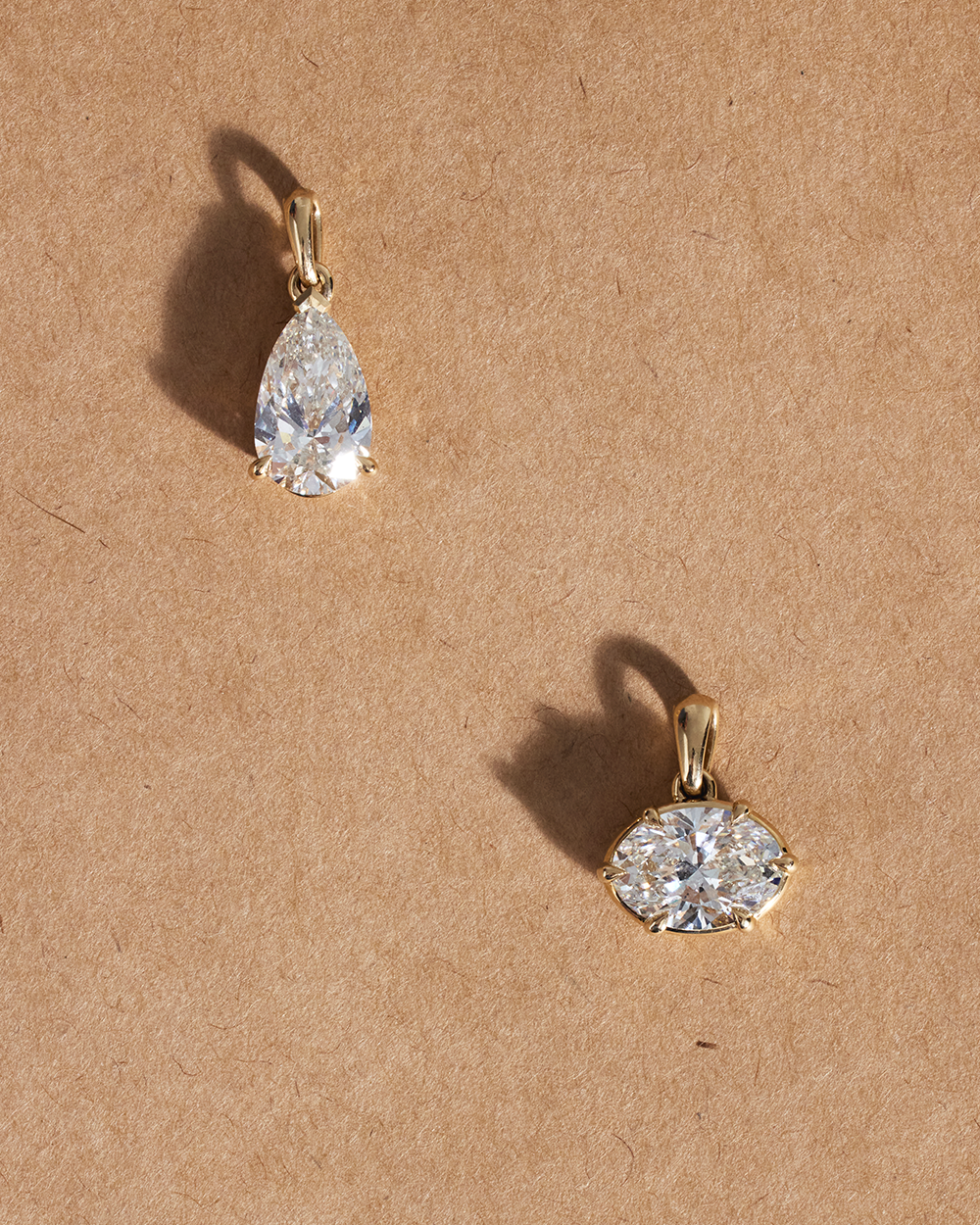 Leila Pear Diamond Necklace