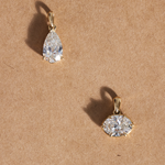 Leila Pear Diamond Necklace