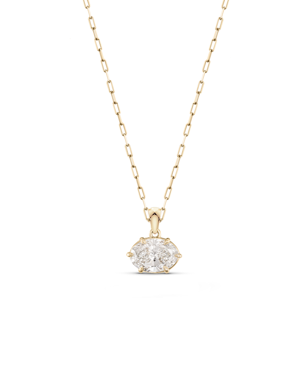 Victoria Oval Diamond Necklace