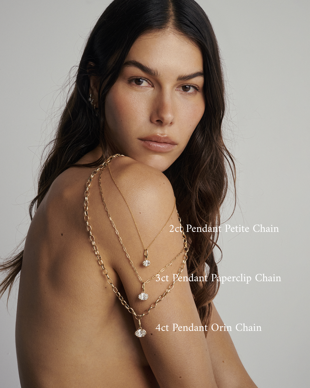 Victoria Oval Diamond Necklace
