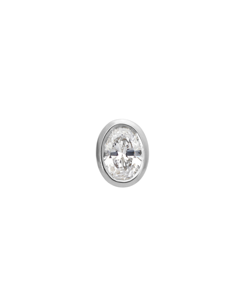 WG Oval Diamond Single - Bezel