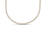 Three Claw Tennis Necklace