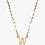 Single Initial Necklace