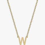 Single Initial Necklace