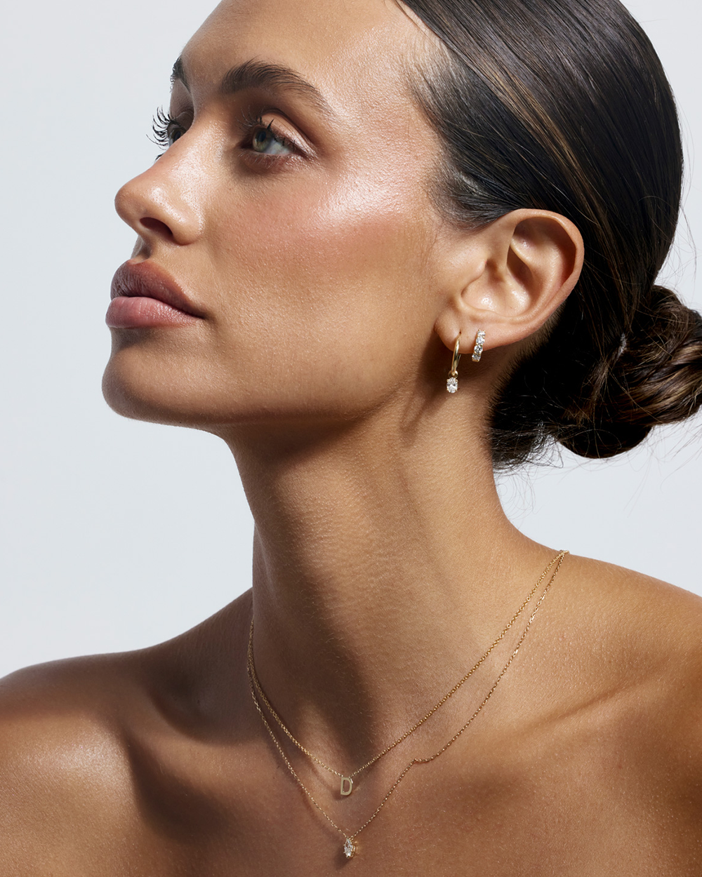 Single Initial Necklace