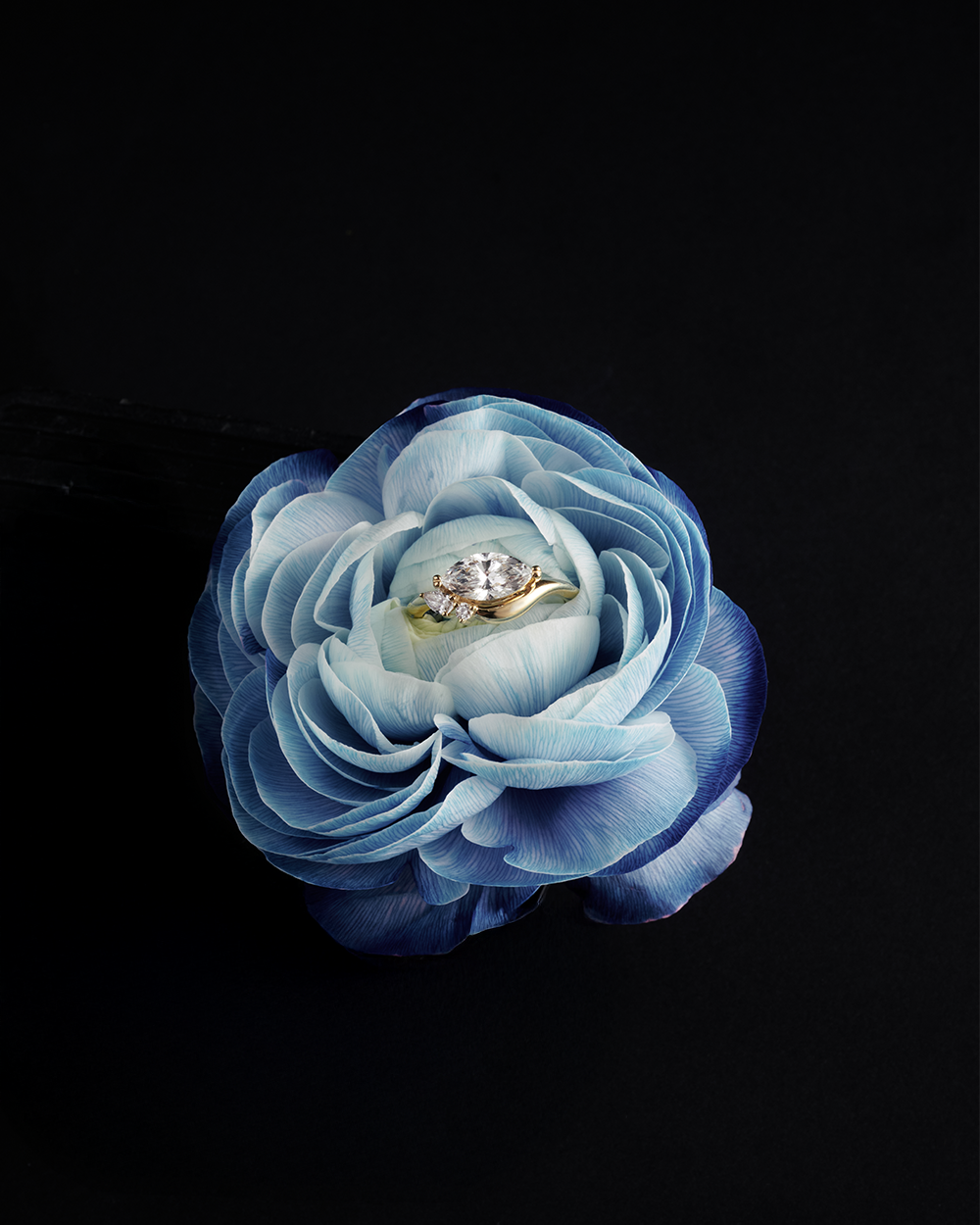 Ayla 1.10ct Eat West Marquise Diamond Ring