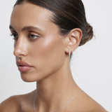 Blaze Diamond Bar Necklace