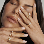 Clara 1.57ct East West Oval Diamond Ring