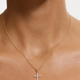 Diamond Cross Necklace