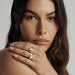 Alba 1.96ct East West Oval Diamond Ring