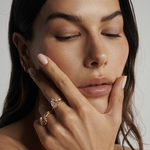 Yasmin 1.53ct Pear Diamond Ring