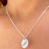 Oval Disc Pendant