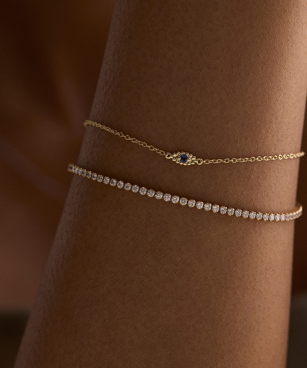 Petite Tennis Bracelet
