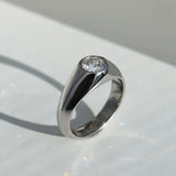 Heath 1.01ct Round Diamond Ring White Gold