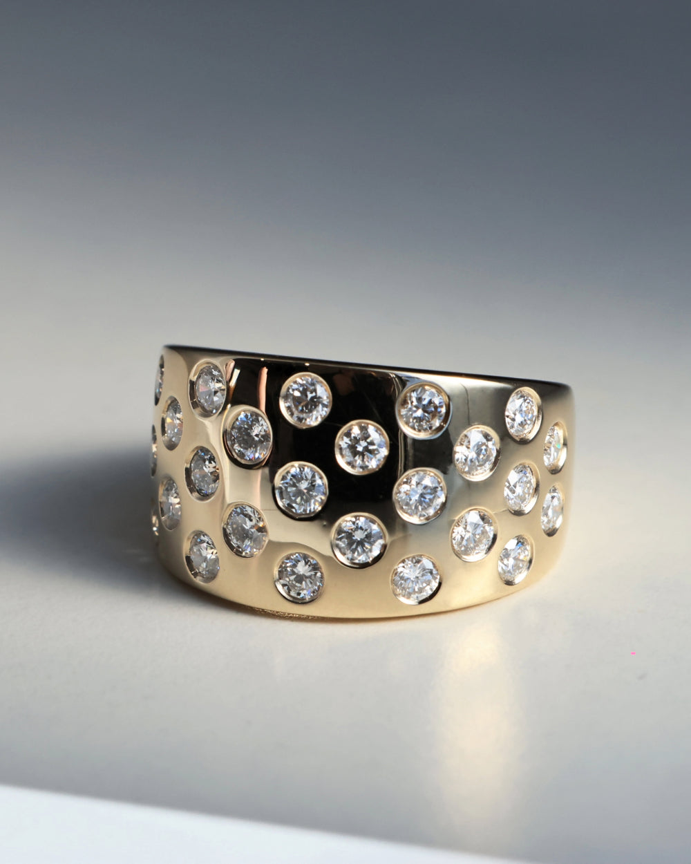 Pressure Set Diamond Band