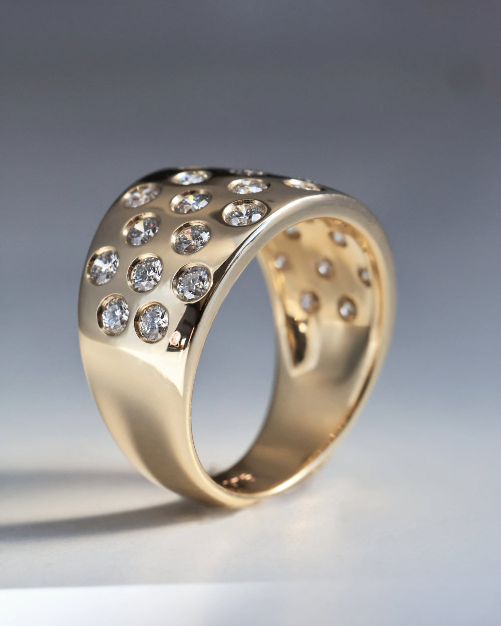 Pressure Set Diamond Band