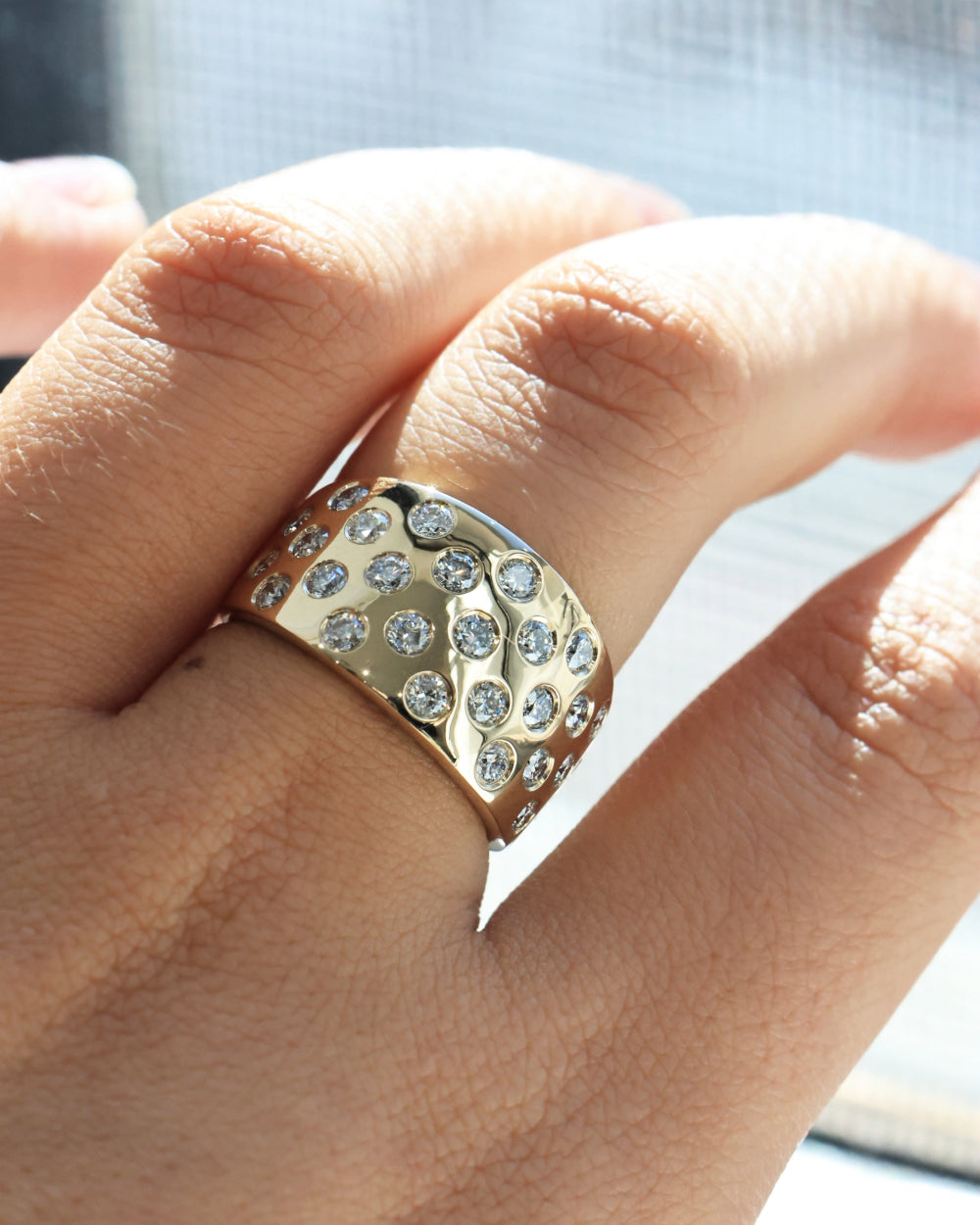 Pressure Set Diamond Band