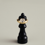 Gaia 1.51ct East West Oval Diamond Ring