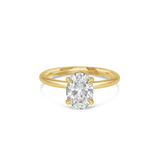 Grace 1.51ct Oval Diamond Solitaire Engagement Ring