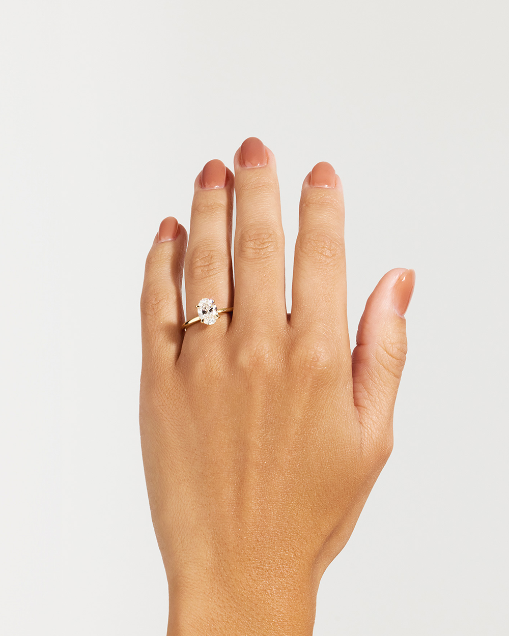 Grace 1.51ct Oval Diamond Solitaire Engagement Ring