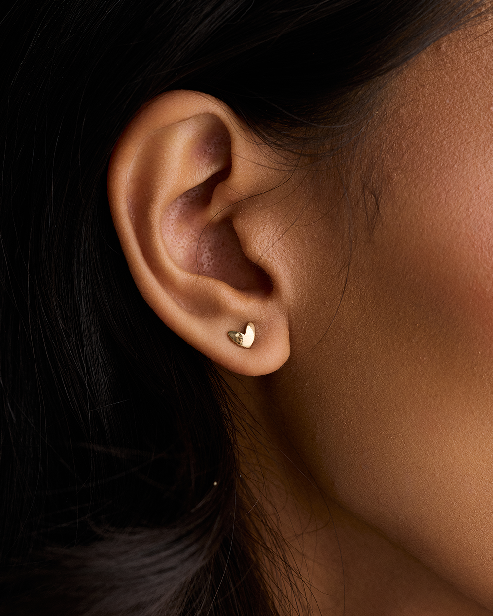 Petite Heart Earrings