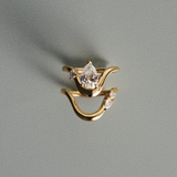 Maeve Curved Diamond Band
