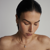 Leila Pear Diamond Necklace
