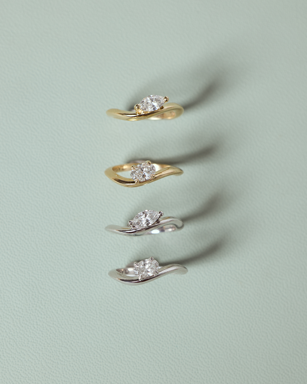 Astra Oval Pinky Ring