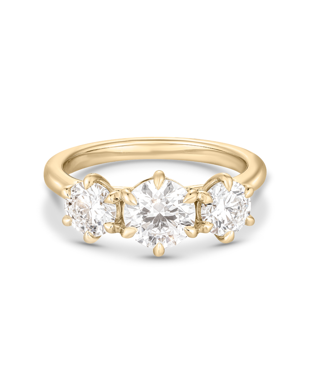 Portia 2ct Trilogy Engagement Ring