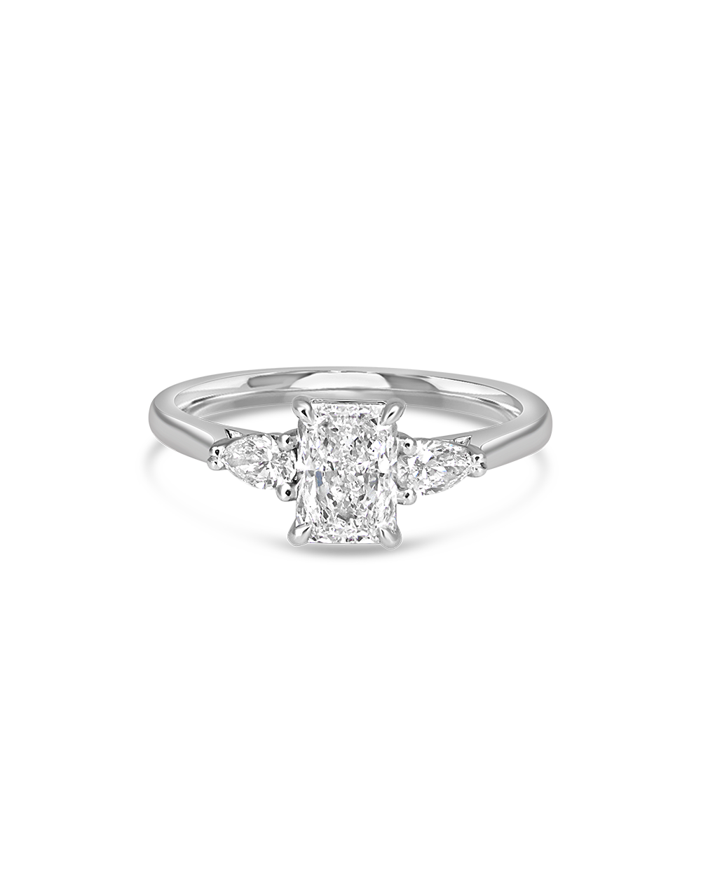 Sara 1.15ct Trilogy Diamond Engagement Ring