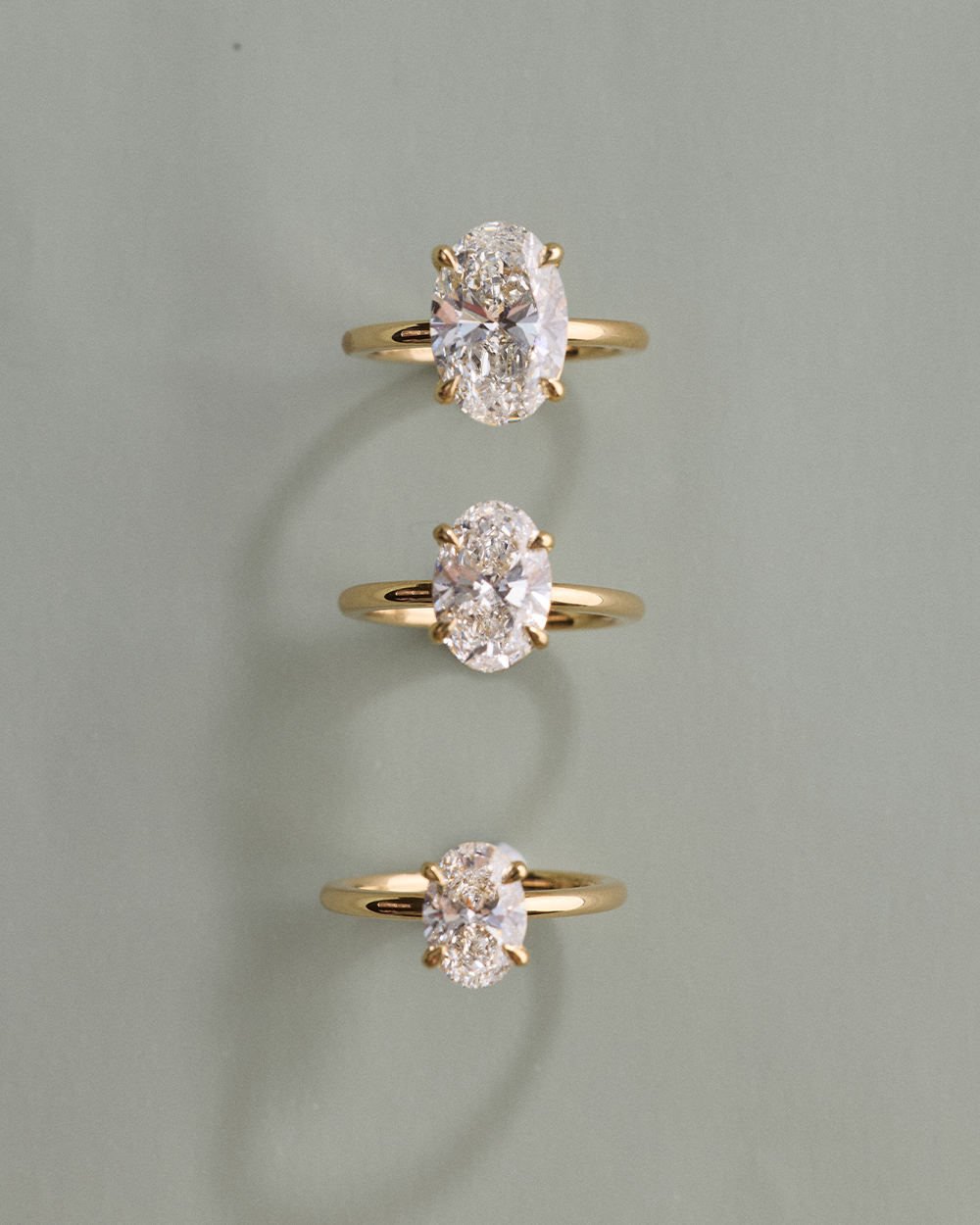 Grace 1.51ct Oval Diamond Solitaire Engagement Ring