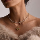Three Claw Tennis Necklace