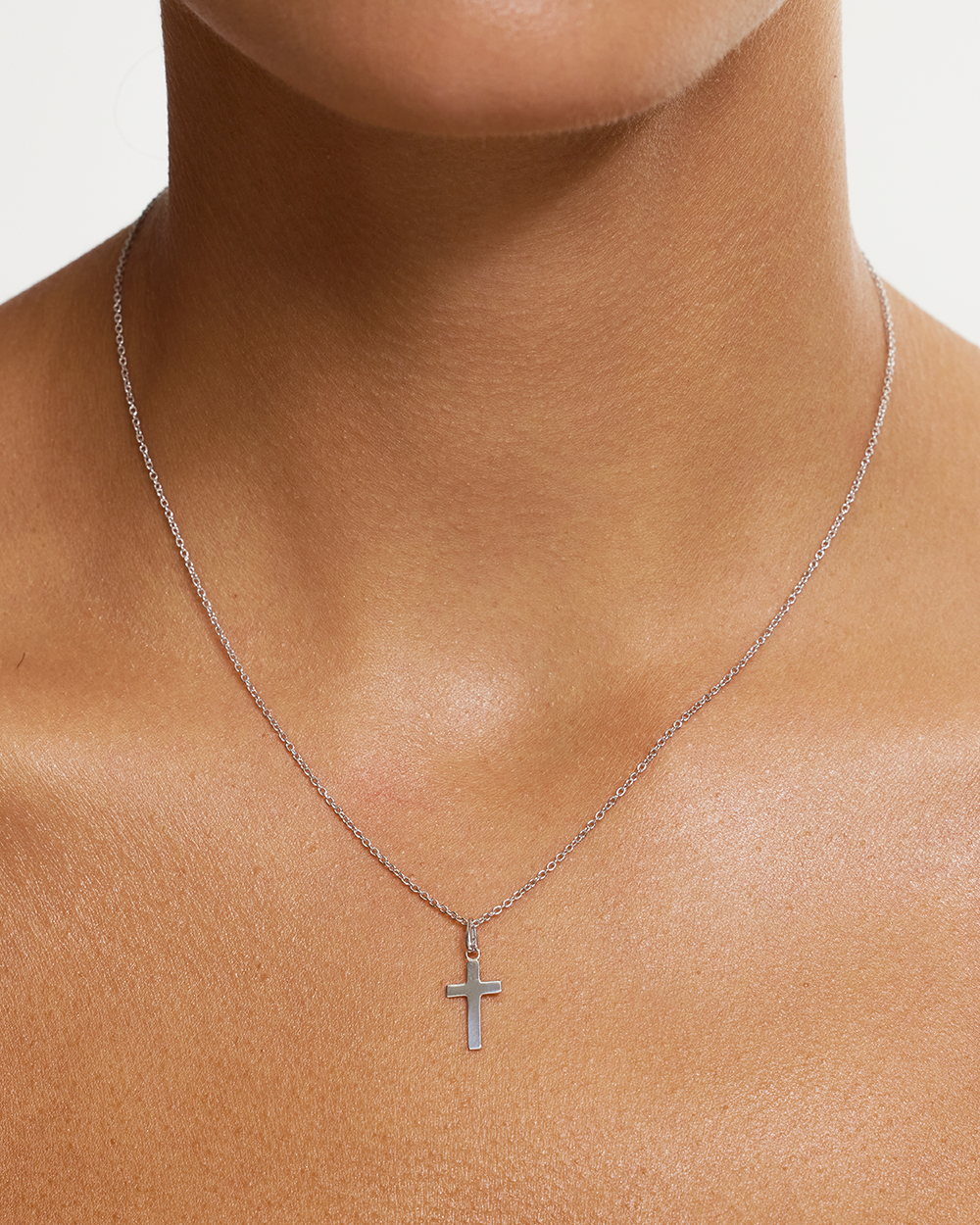 Petite Cross Necklace
