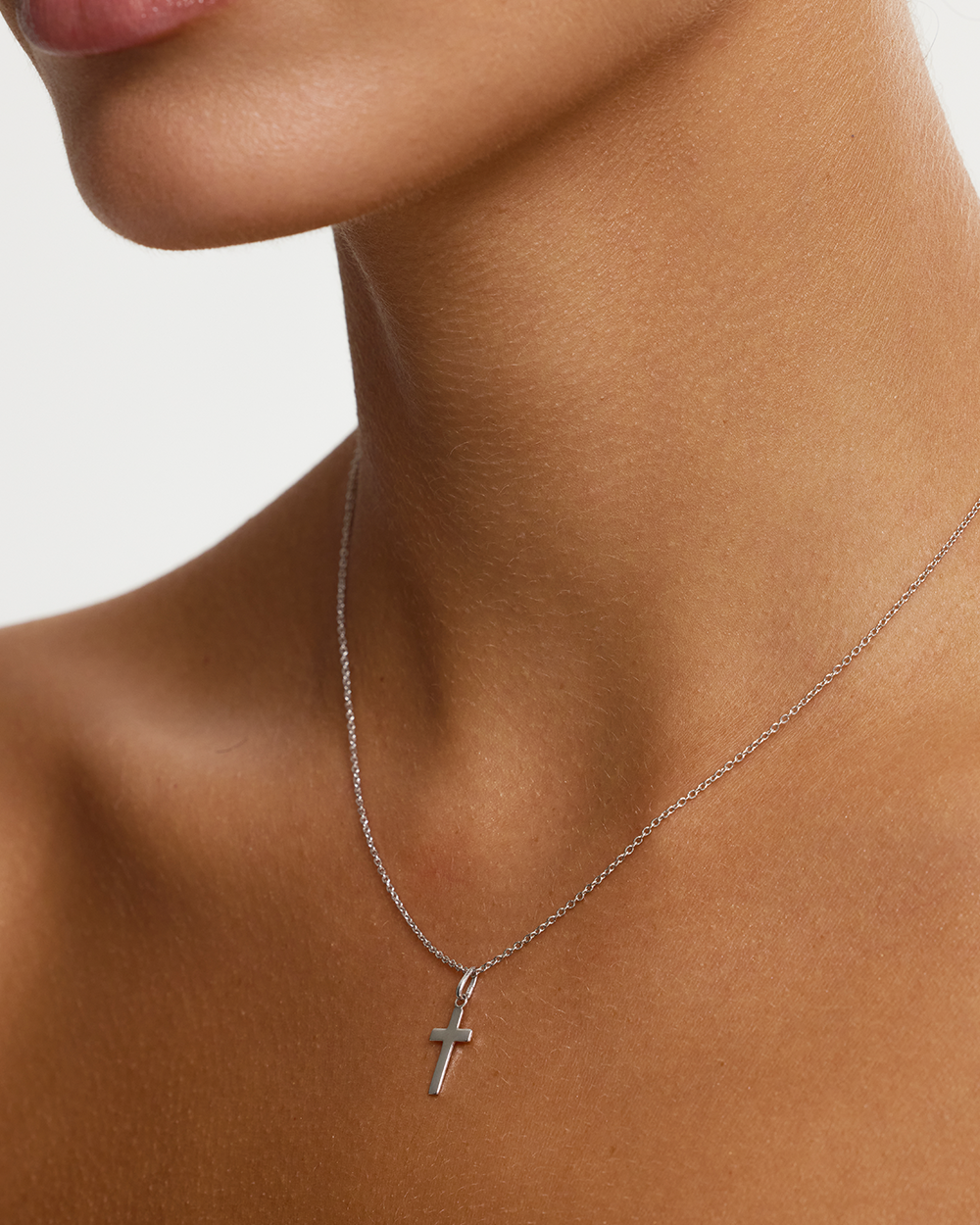 Petite Cross Necklace
