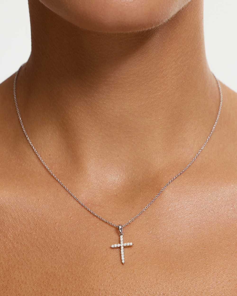 Diamond Cross Necklace