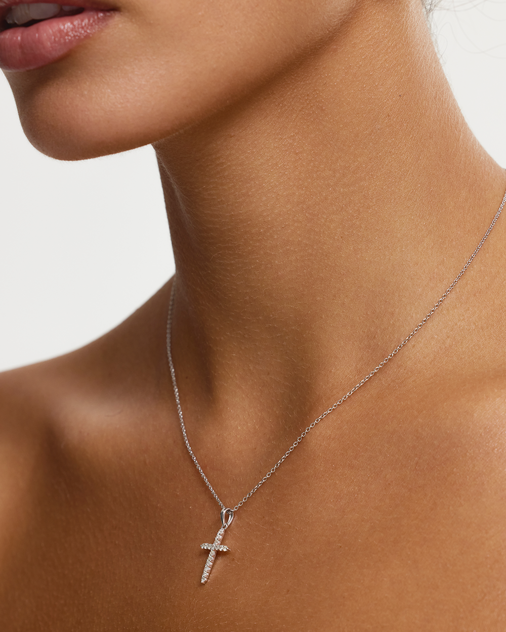 Diamond Cross Necklace