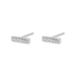 Blaze Diamond Bar Earring