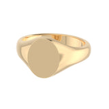 Bold Oval Signet Ring